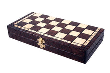 Load image into Gallery viewer, Medieval Wooden Chess Set