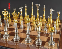 Load image into Gallery viewer, Luxury Metal Chess Set