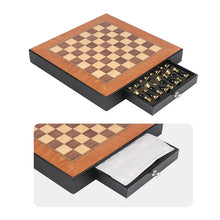 Cargar imagen en el visor de la galería, Juego de ajedrez de madera de lujo