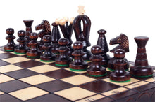 Load image into Gallery viewer, Medieval Wooden Chess Set