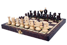 Load image into Gallery viewer, Medieval Wooden Chess Set