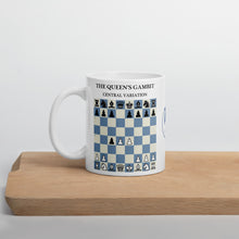 Load image into Gallery viewer, Queen's Gambit Central Variation Chess Mug