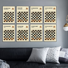 Load image into Gallery viewer, Chess Openings Posters