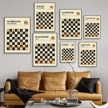 Load image into Gallery viewer, Chess Openings Posters