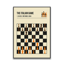 Load image into Gallery viewer, Chess Openings Posters
