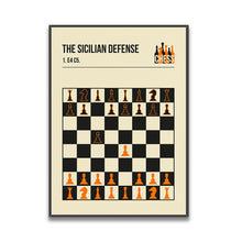 Load image into Gallery viewer, Chess Openings Posters