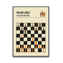 Load image into Gallery viewer, Chess Openings Posters