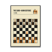 Load image into Gallery viewer, Chess Openings Posters

