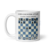 Taza de ajedrez Contragambito Albin