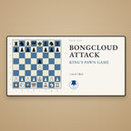 Bongcloud Attack Chess Desk Mat - Chess4pro