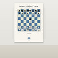 Bongcloud Attack Chess Poster - Chess4pro