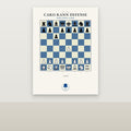 Caro-Kann Defense Chess Poster - Chess4pro