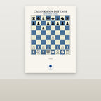 Caro-Kann Defense Chess Poster - Chess4pro
