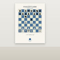 Italian Game Chess Poster - Chess4pro
