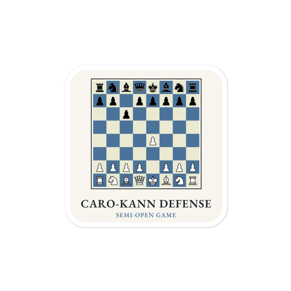 Caro-Kann Defense Chess Sticker