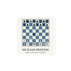 Sicilian Defense: Smith-Morra Gambit Chess Sticker