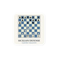 Sicilian Defense: Najdorf Variation Chess Sticker