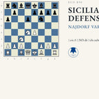 Sicilian Defense: Najdorf Variation Chess Desk Mat - Chess4pro