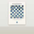Sicilian Defense: Najdorf Variation Chess Poster - Chess4pro
