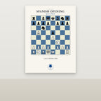 Ruy Lopez (Spanish Opening) Chess Poster - Chess4pro