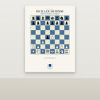 Sicilian Defense: Smith-Morra Gambit Chess Poster - Chess4pro