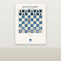 Queen's Gambit Chess Poster - Chess4pro