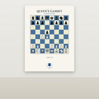 Queen's Gambit Chess Poster - Chess4pro
