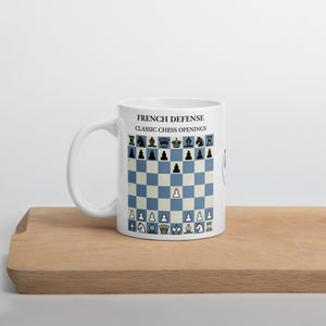 French Defense Chess Mug