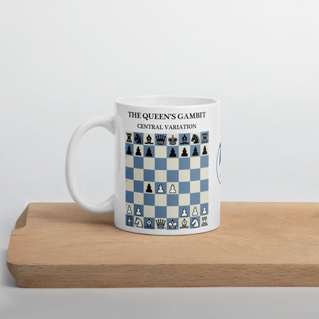 Queen's Gambit Central Variation Chess Mug