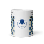Sicilian Dragon Chess Mug - ceramic chess opening mug