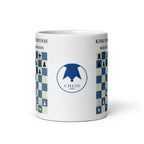 King's Indian Defense Chess Mug - ceramic chess opening mug