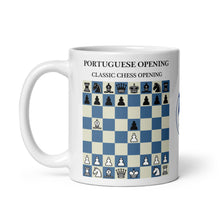 Load image into Gallery viewer, Portuguese Opening Chess Mug
