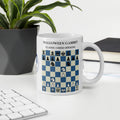 Halloween Gambit Chess Mug - ceramic chess opening mug