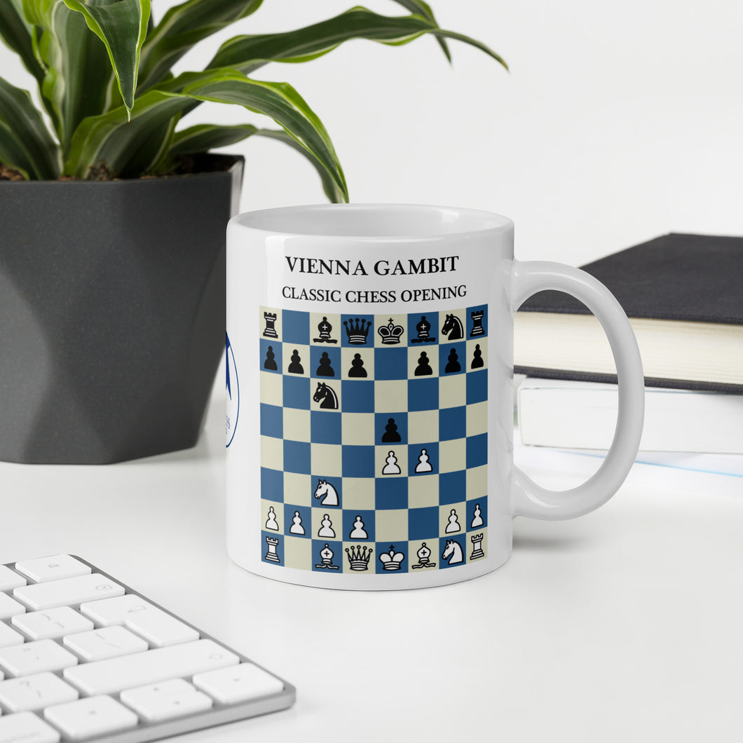 Taza de Ajedrez Viena Gambito