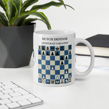 Load image into Gallery viewer, Dutch Defense: Leningrad Variation Chess Mug
