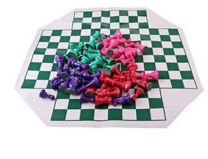 4-PLAYER CHESS #3  4 player chess, Chess game, Chess board