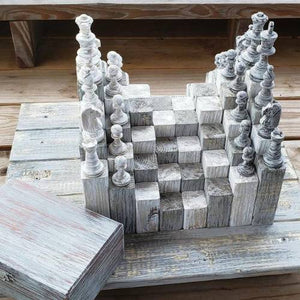 snowball black and white 3d chess board set buy chess online