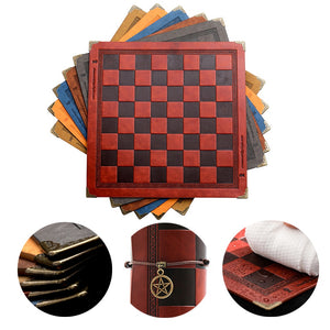 Leather Chess Board