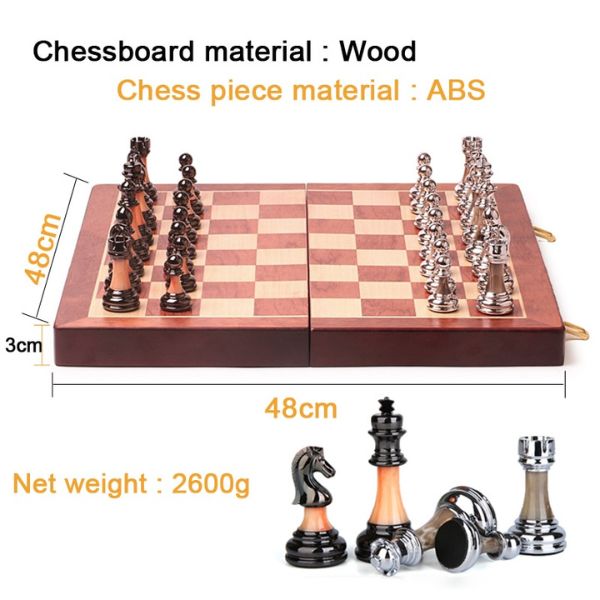 Buy Full sized wooden Electronic Chess Set with wooden pieces