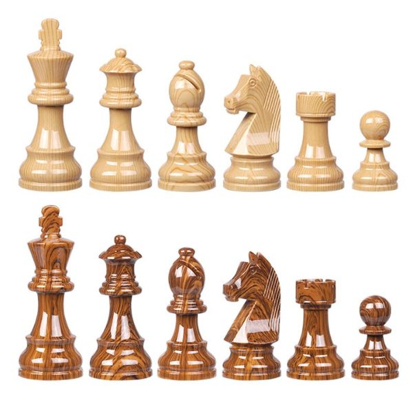Luxury Wooden Chess Pieces