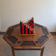 Load image into Gallery viewer, Oblivion-3d-chess-set-black-and-red-buy-online
