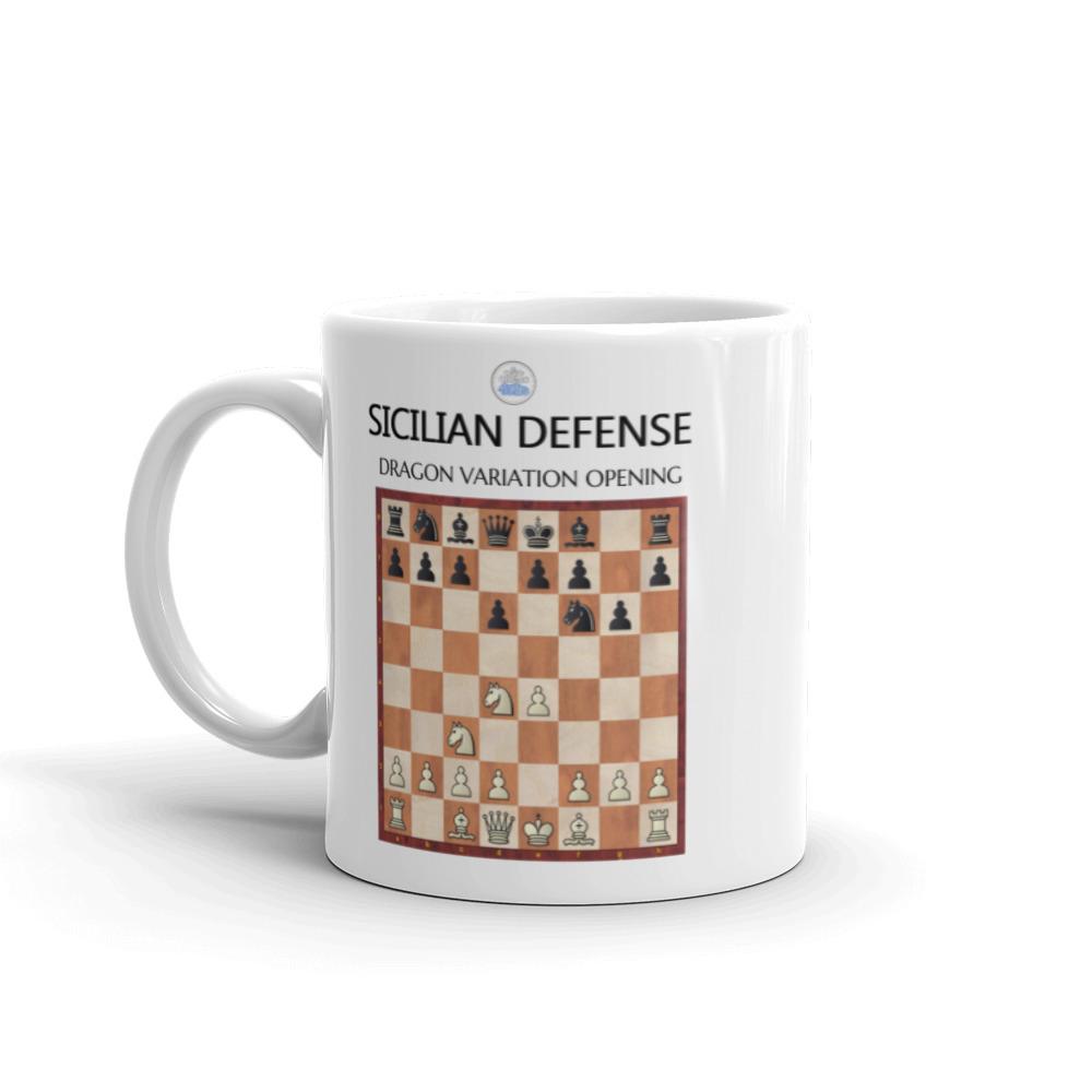 Sicilian Dragon Defense Mug - Chess4pro