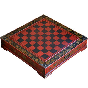 Terracotta Warriors Wooden Chessboard - Chess4pro