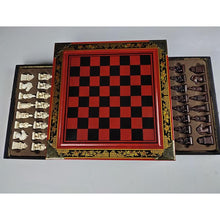 Load image into Gallery viewer, Terracotta Warriors Wooden Chessboard - Chess4pro
